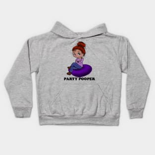 Party Pooper Kids Hoodie